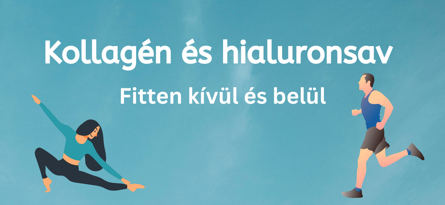 Kollagén és hialuronsav tartalmú kiegészítő