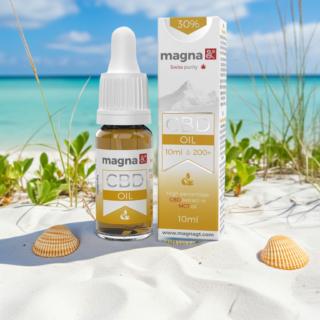 Magna G&T 30% CBD olaj 3000mg MCT olajban üvegben
