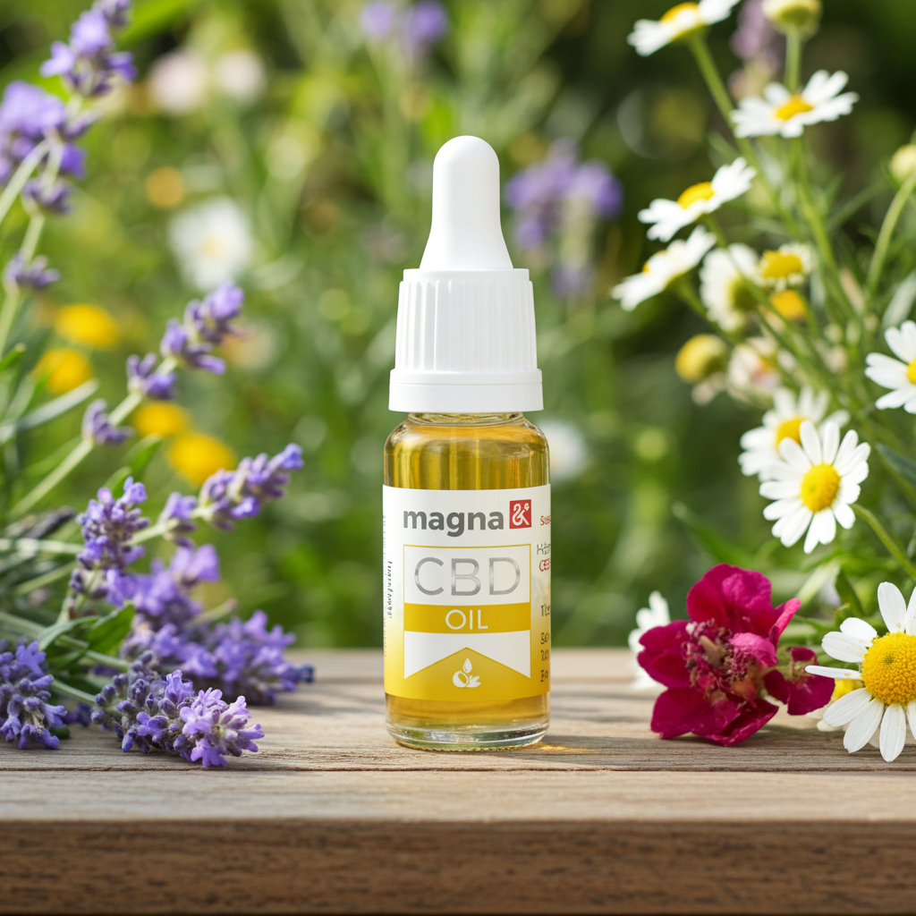 Magna G&T 40% CBD olaj 4000mg 10ml MCT olajban cseppentős üvegben