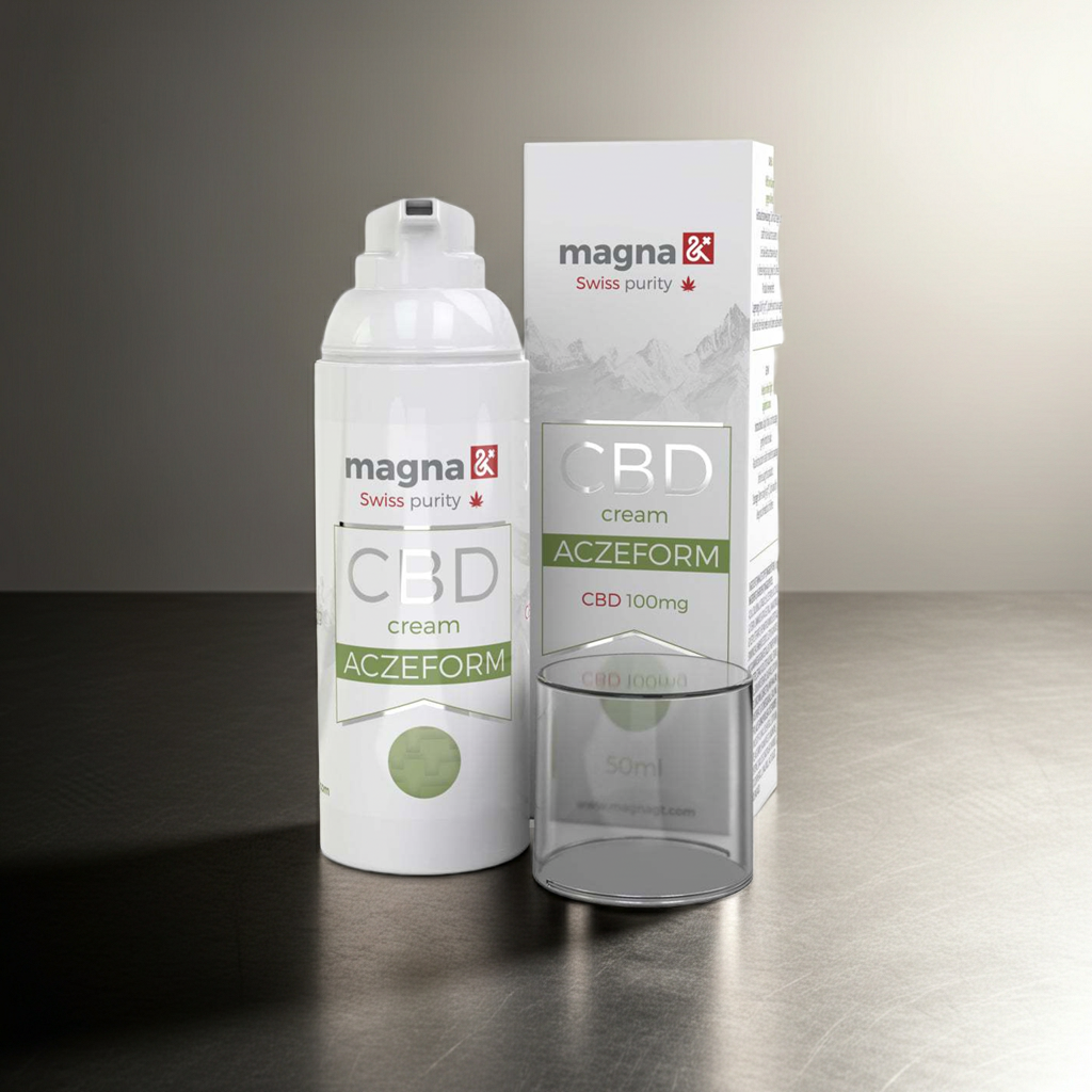 Aczeform CBD krém hidratáló és ápoló problémás bőrre 50 ml tubusban