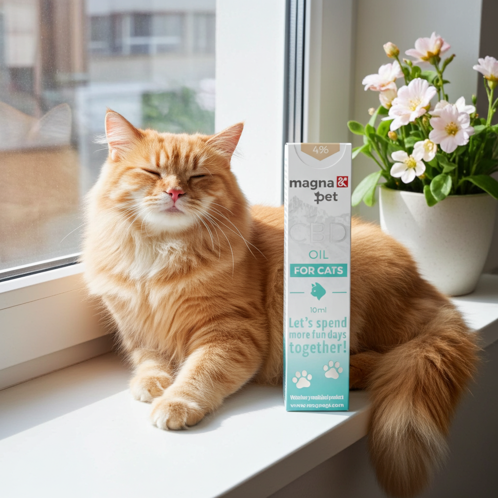 Magnapet 4% CBD Olaj macskáknak